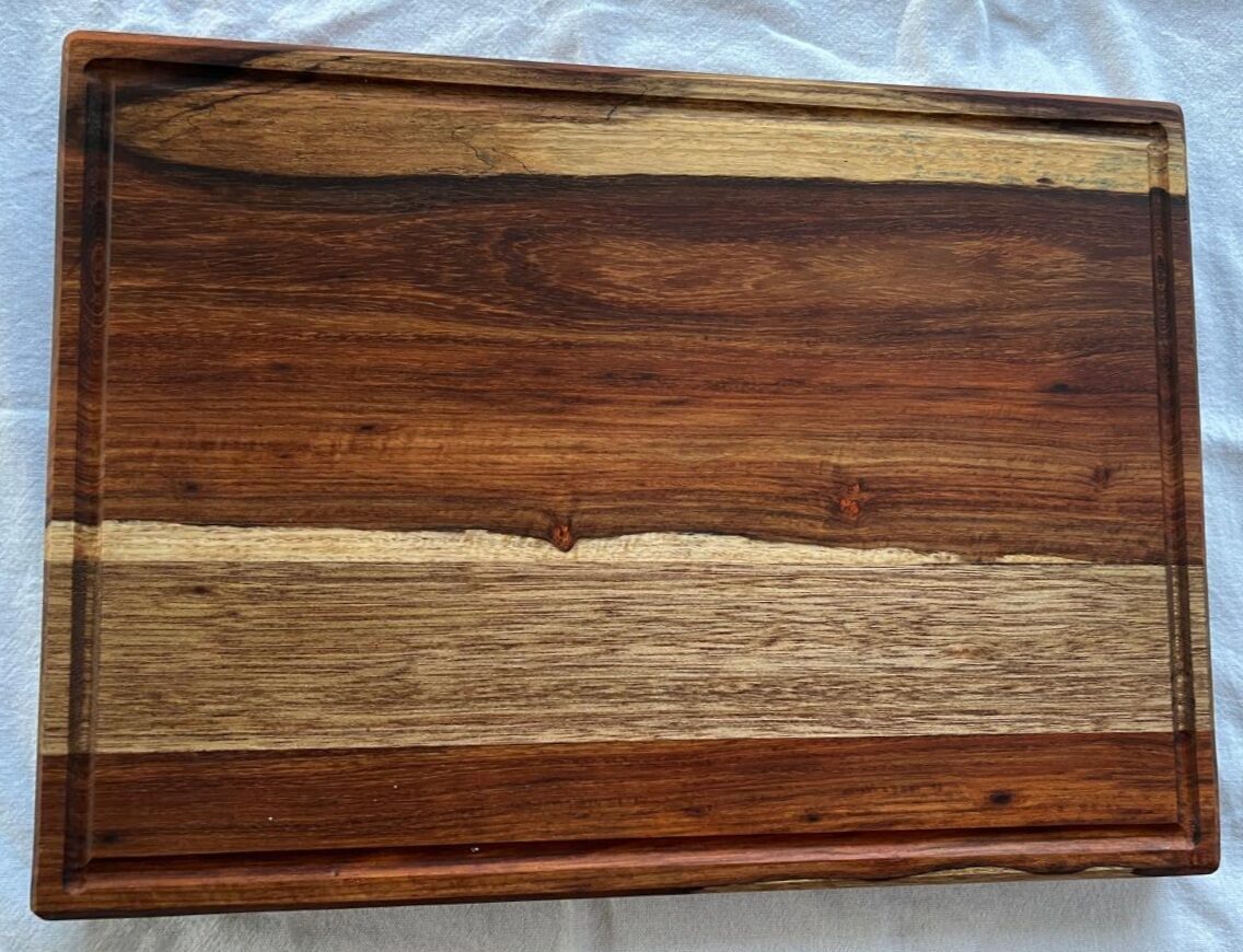Custom Engraved Kiaat Steak Board - Image 2
