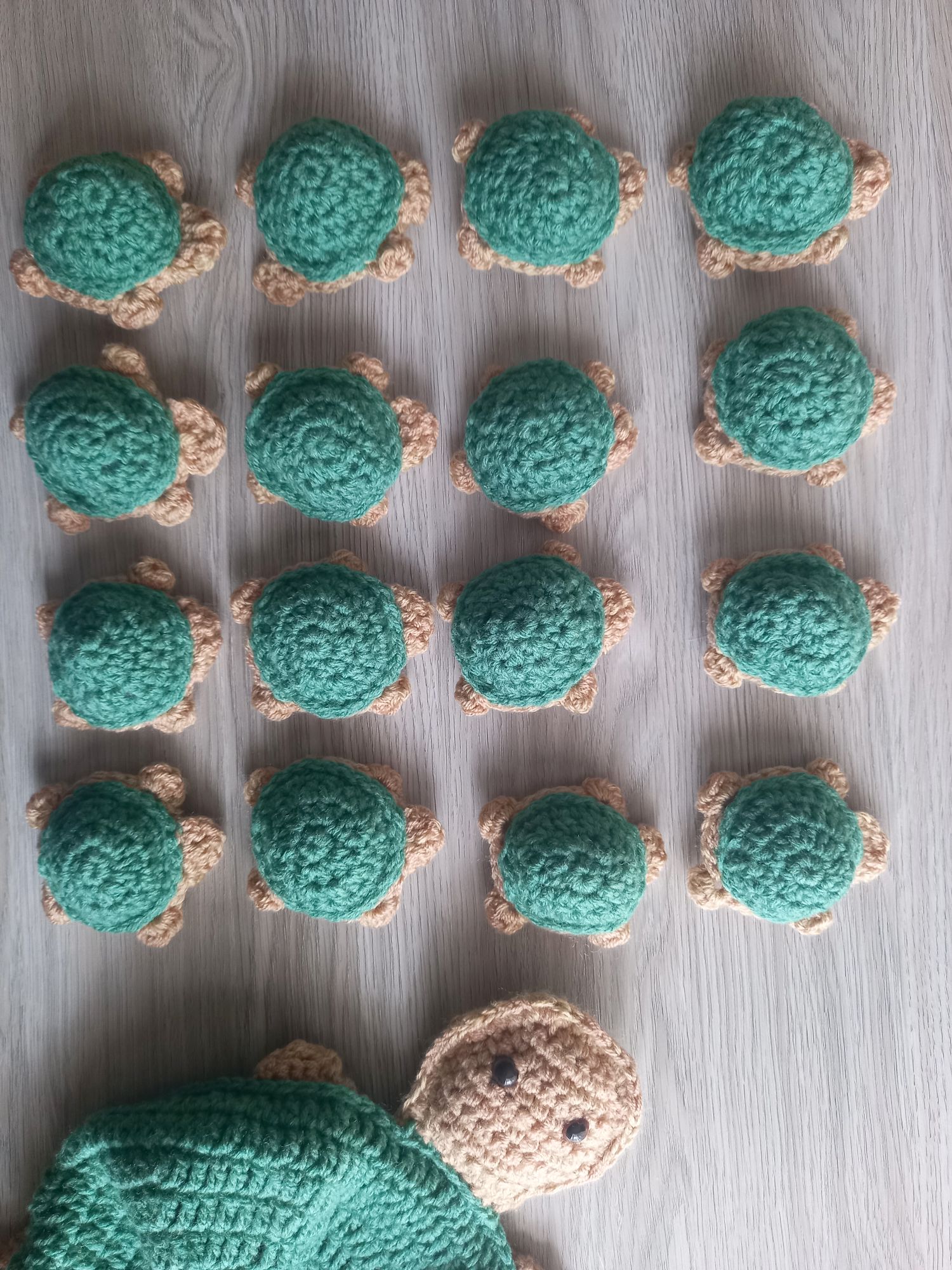 Crochet Turtle Memory Game