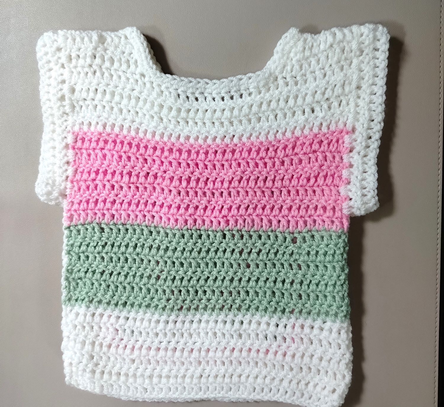 Crochet Baby Vest - Image 2
