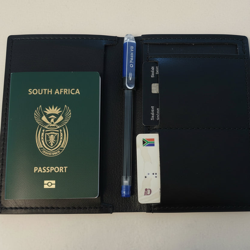 Leather Passport Holder - Image 3