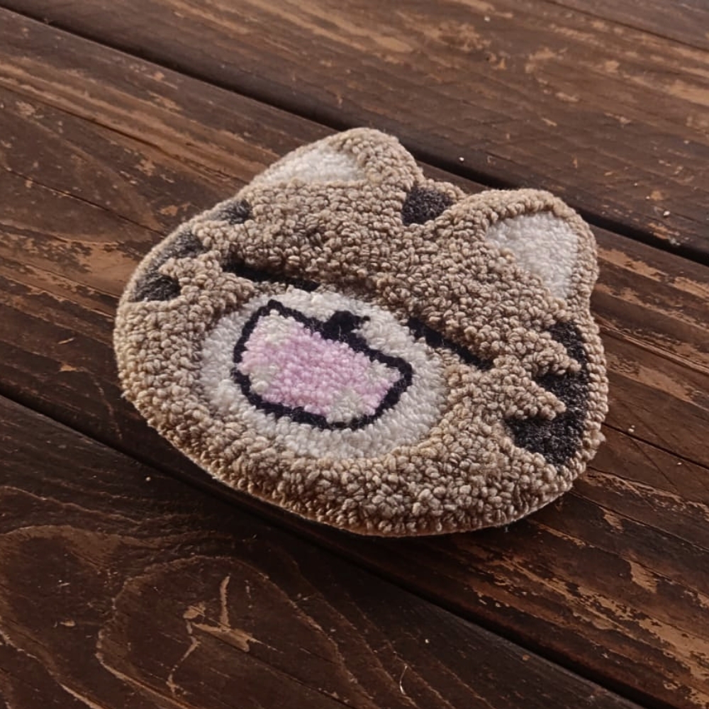 The Happy Cat Mug Rug - Image 3