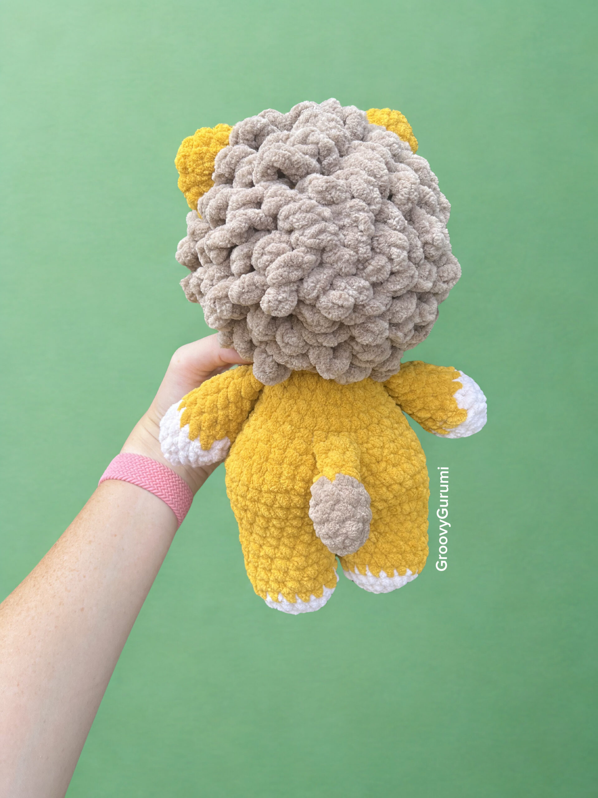 Lion Crochet Plushie - Image 2