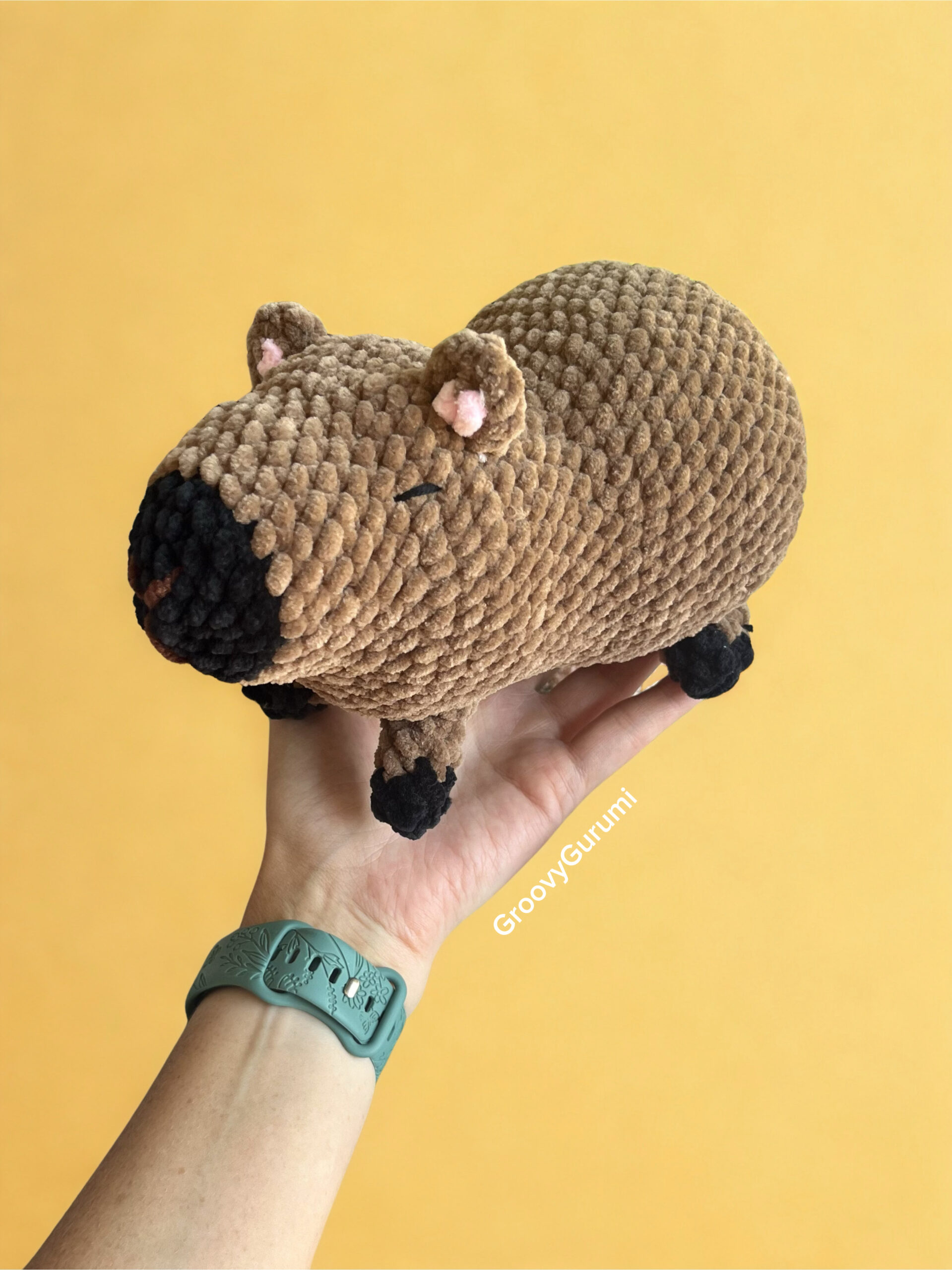Capybara Crochet Plushie - Image 2