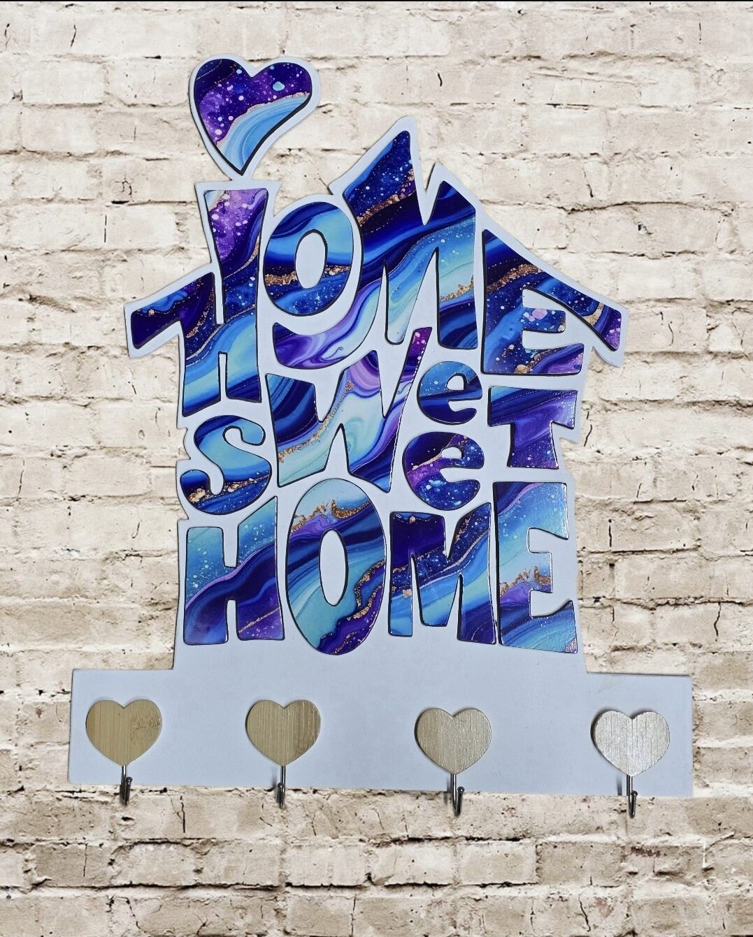 Home Sweet Home Custom Key Holder