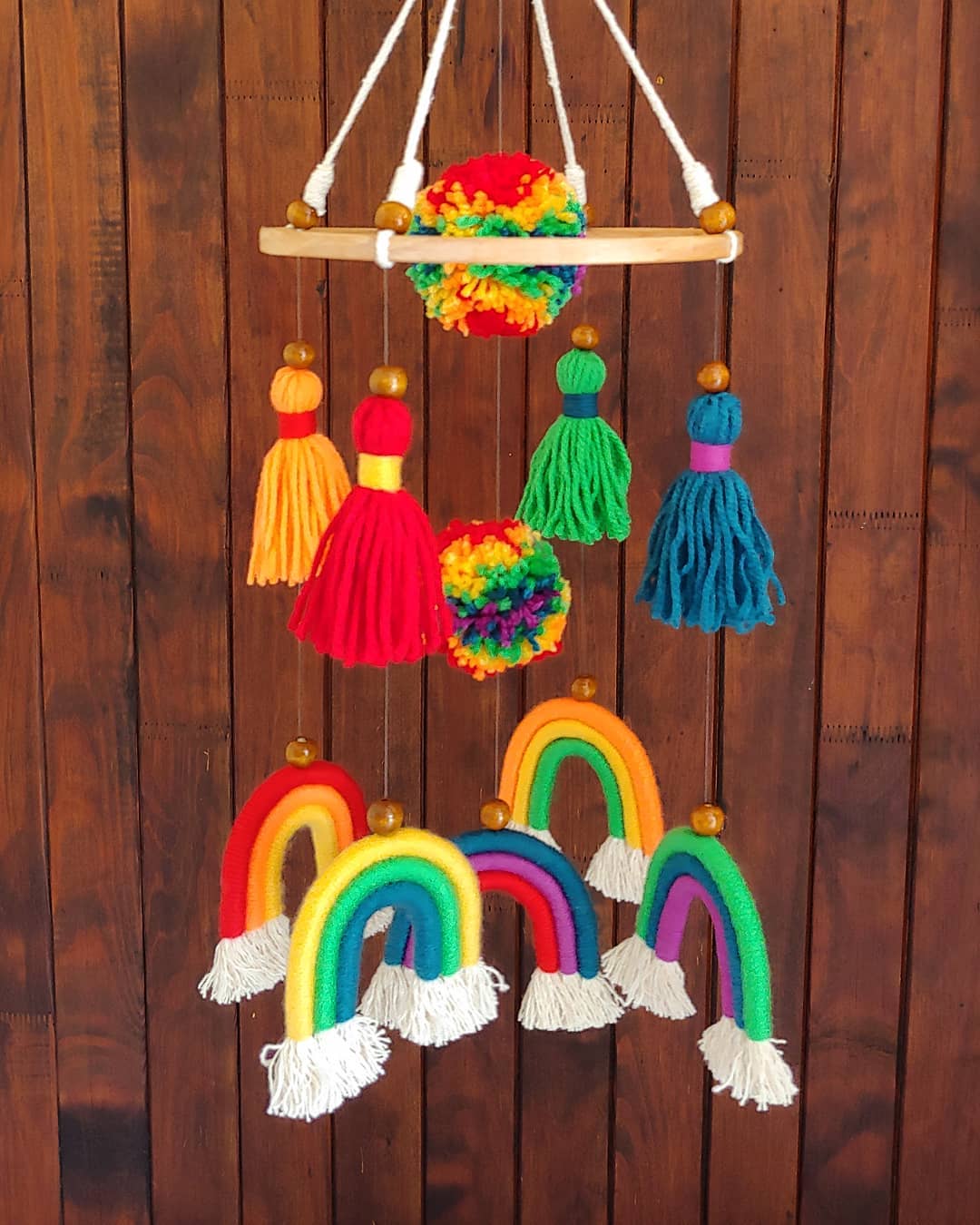 Rainbow Baby Mobile - Image 4
