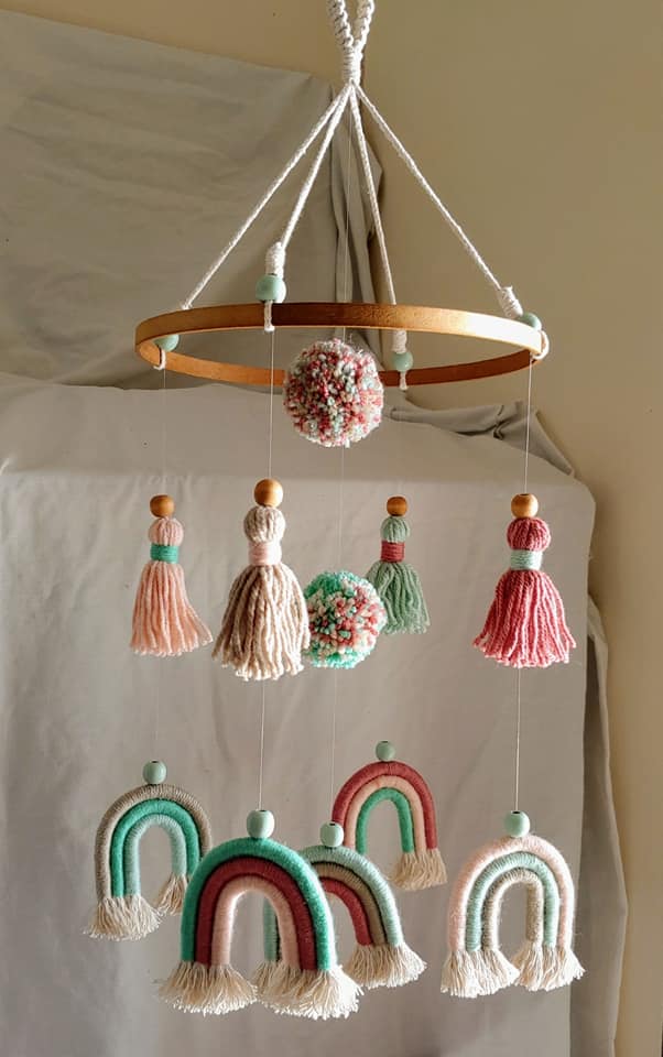Rainbow Baby Mobile - Image 5