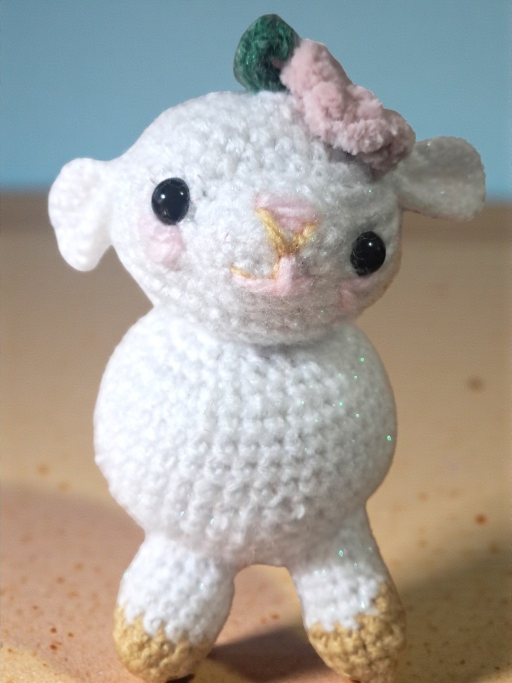 Lamb Crochet Plushie