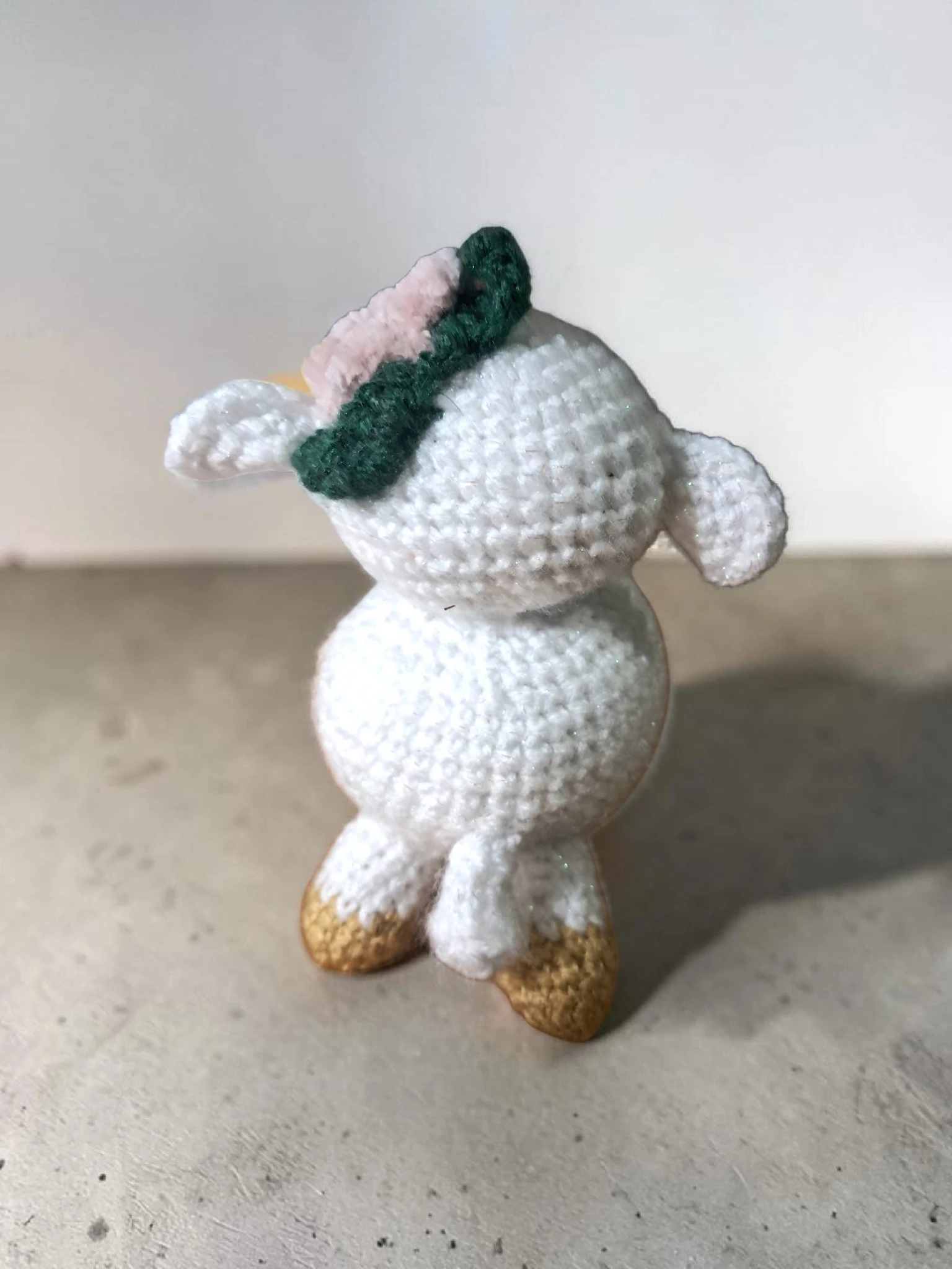 Lamb Crochet Plushie - Image 3