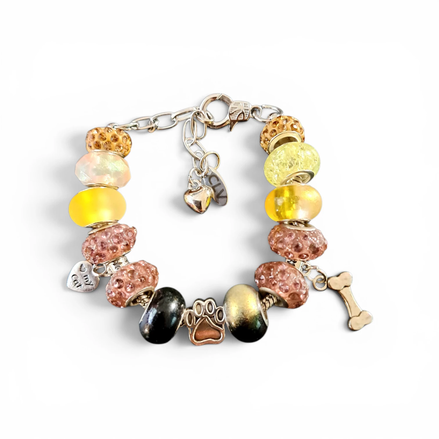Pet Lover's Charm Bracelet