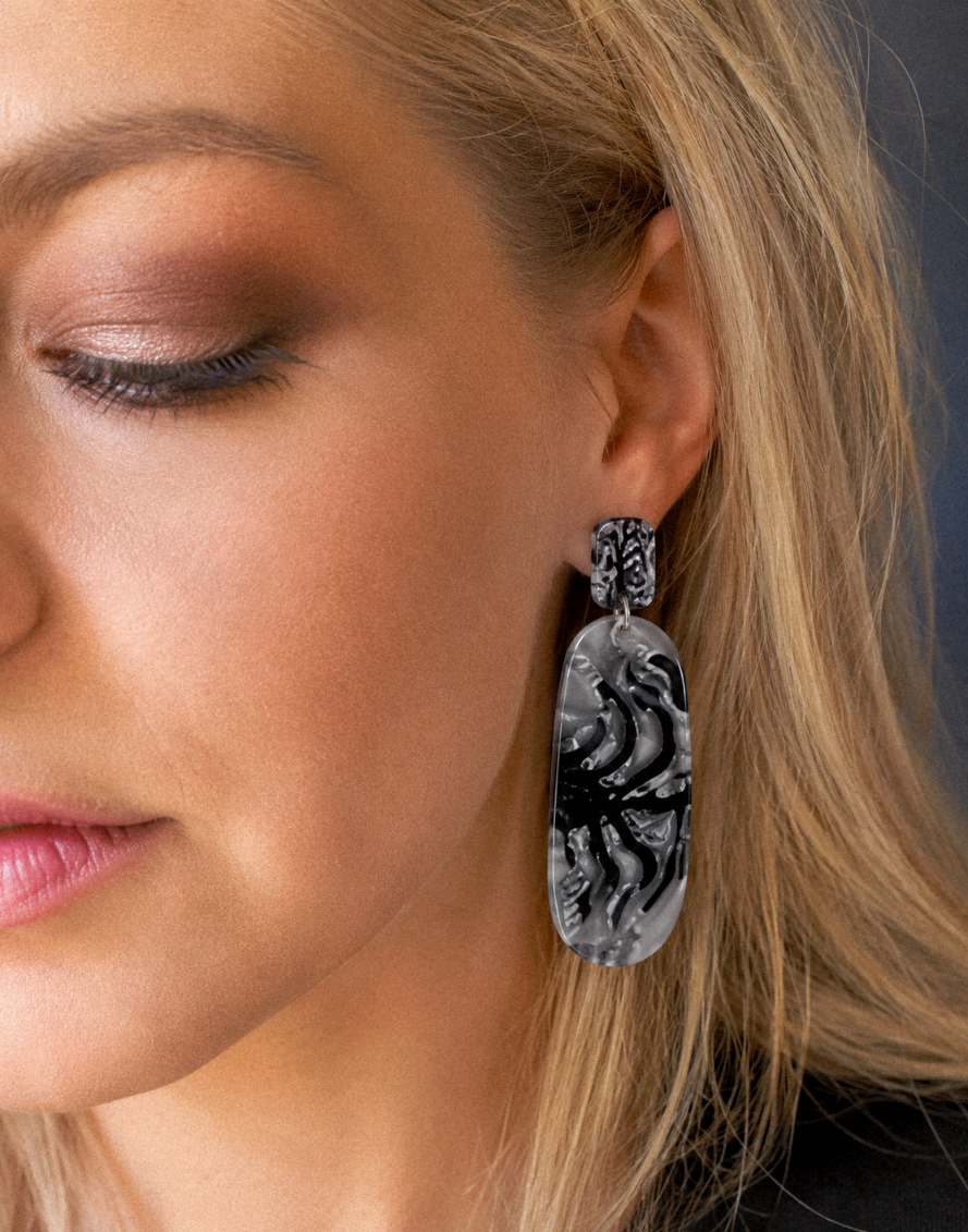 Spider Marble Earrings - Image 2