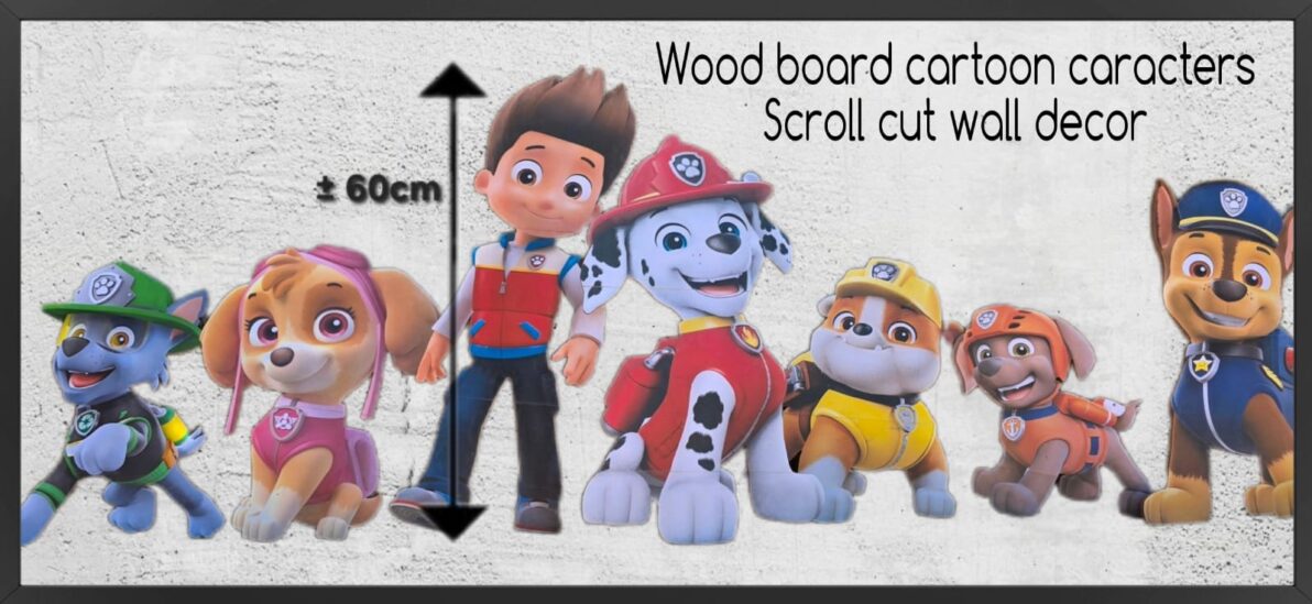 PAW Patrol Wood Board Wall Decor