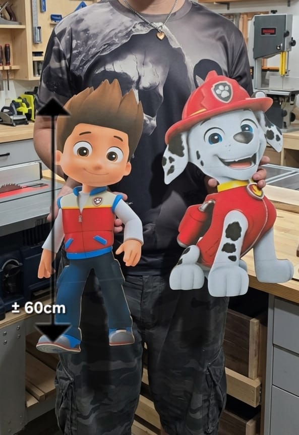 PAW Patrol Wood Board Wall Decor - Image 2