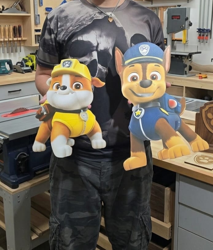 PAW Patrol Wood Board Wall Decor - Image 3