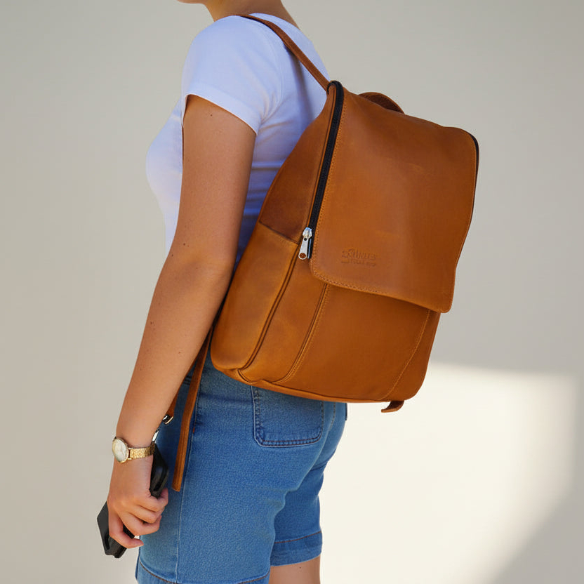Chicago Leather Backpack - Image 22