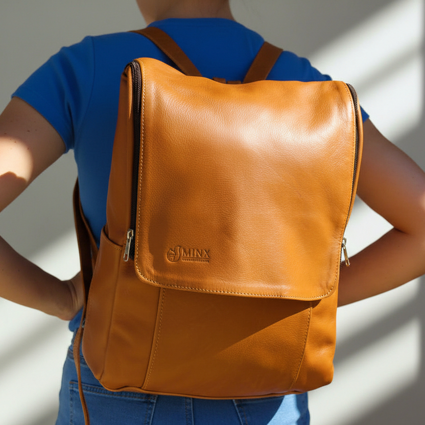 Chicago Leather Backpack - Image 4
