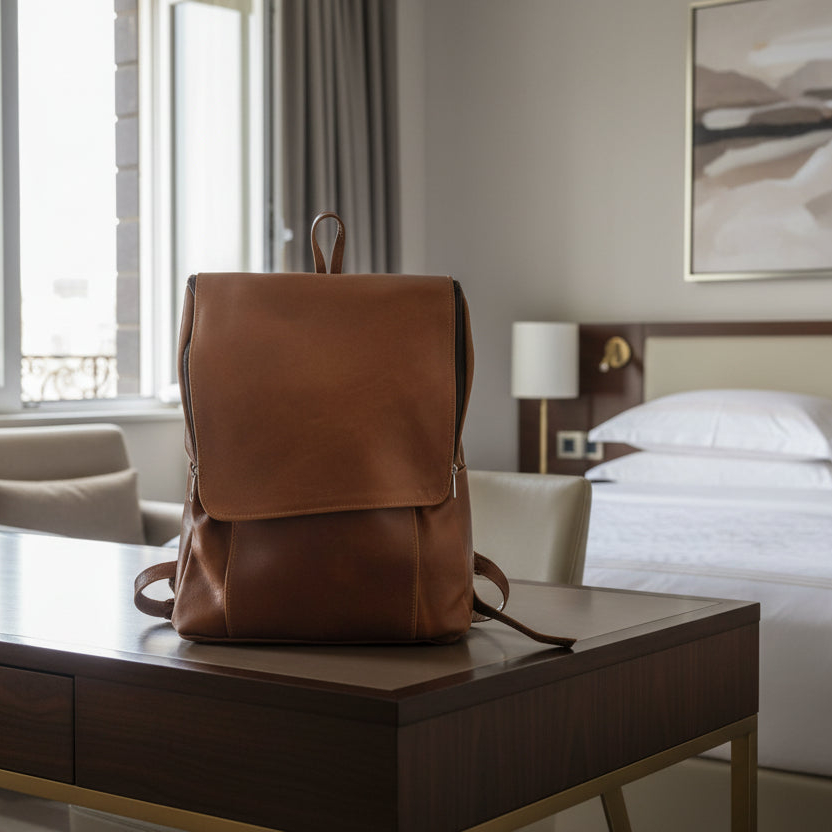 Chicago Leather Backpack - Image 27