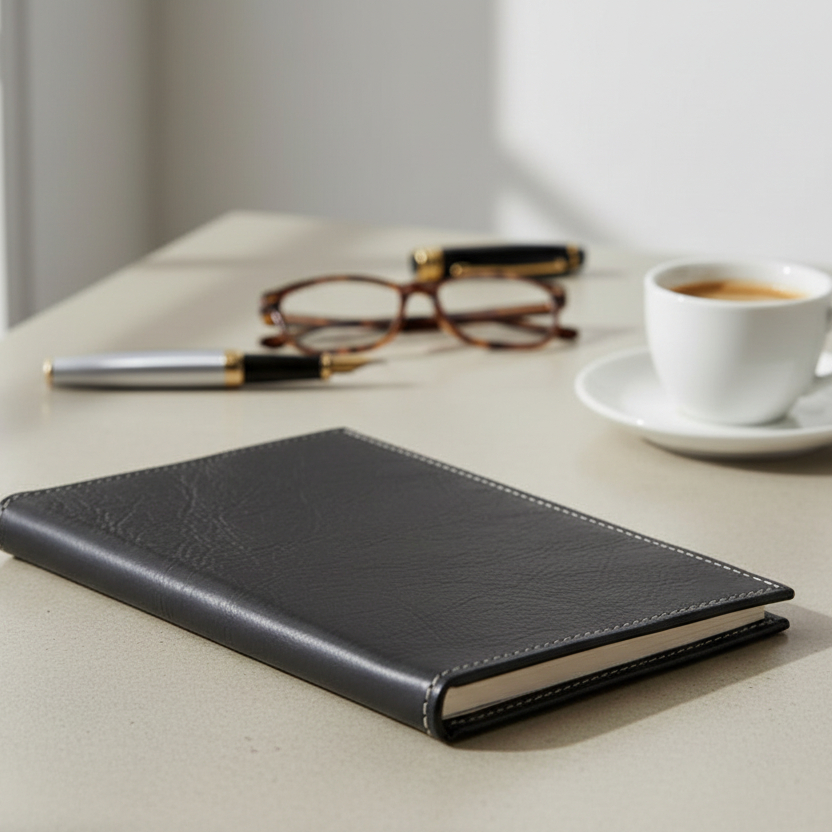 A5 Leather Book Cover - Image 3