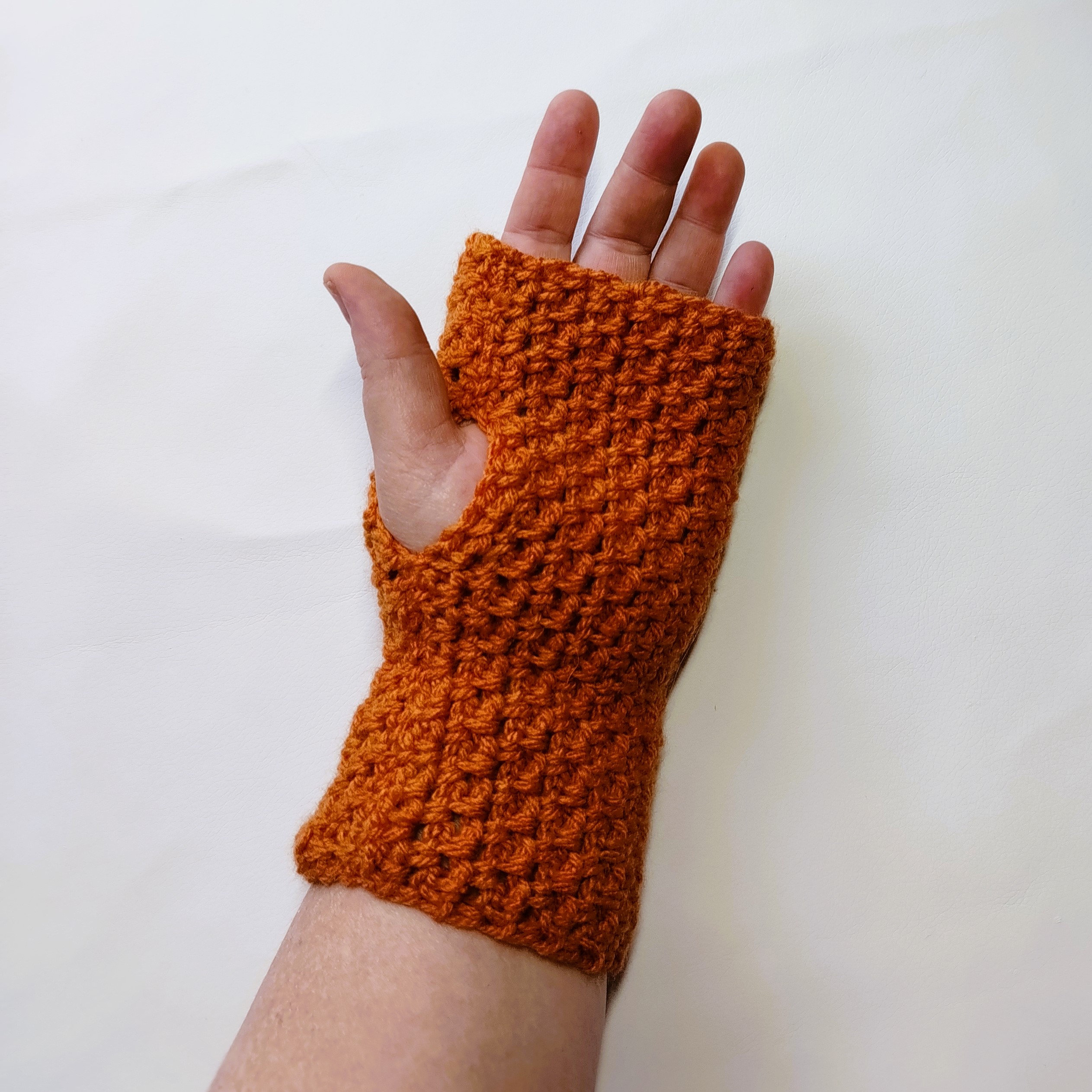 Crochet Fingerless Gloves - Image 3