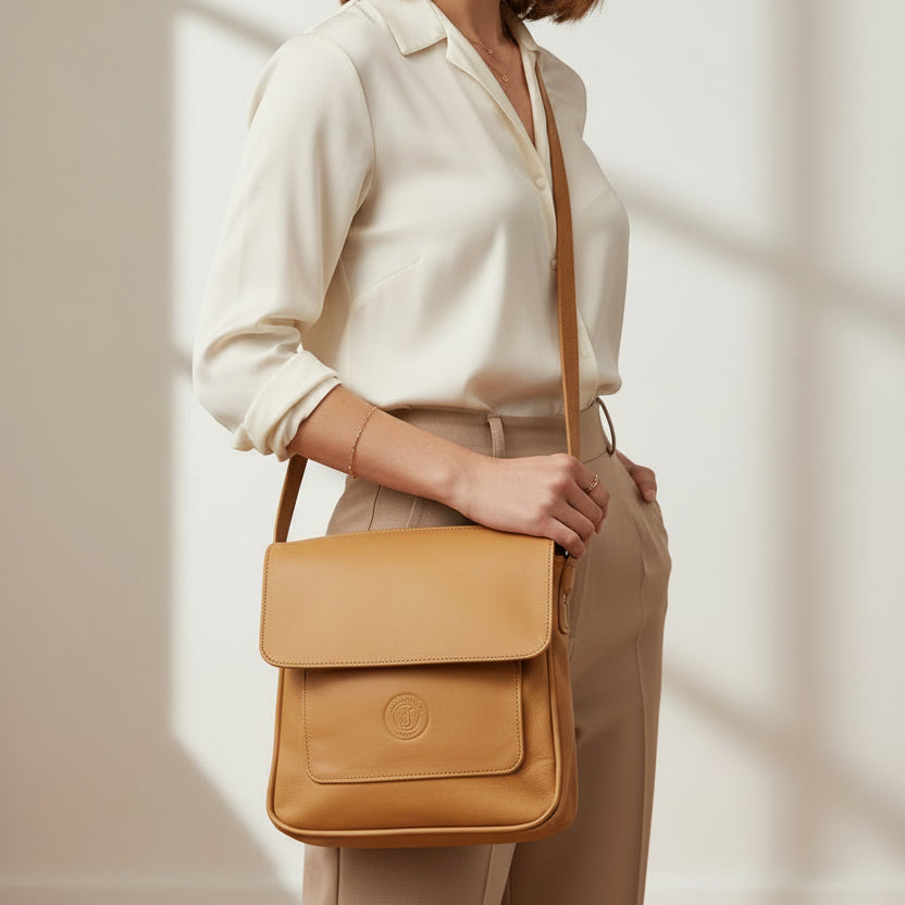 Mini Huxley Leather Handbag - Image 7