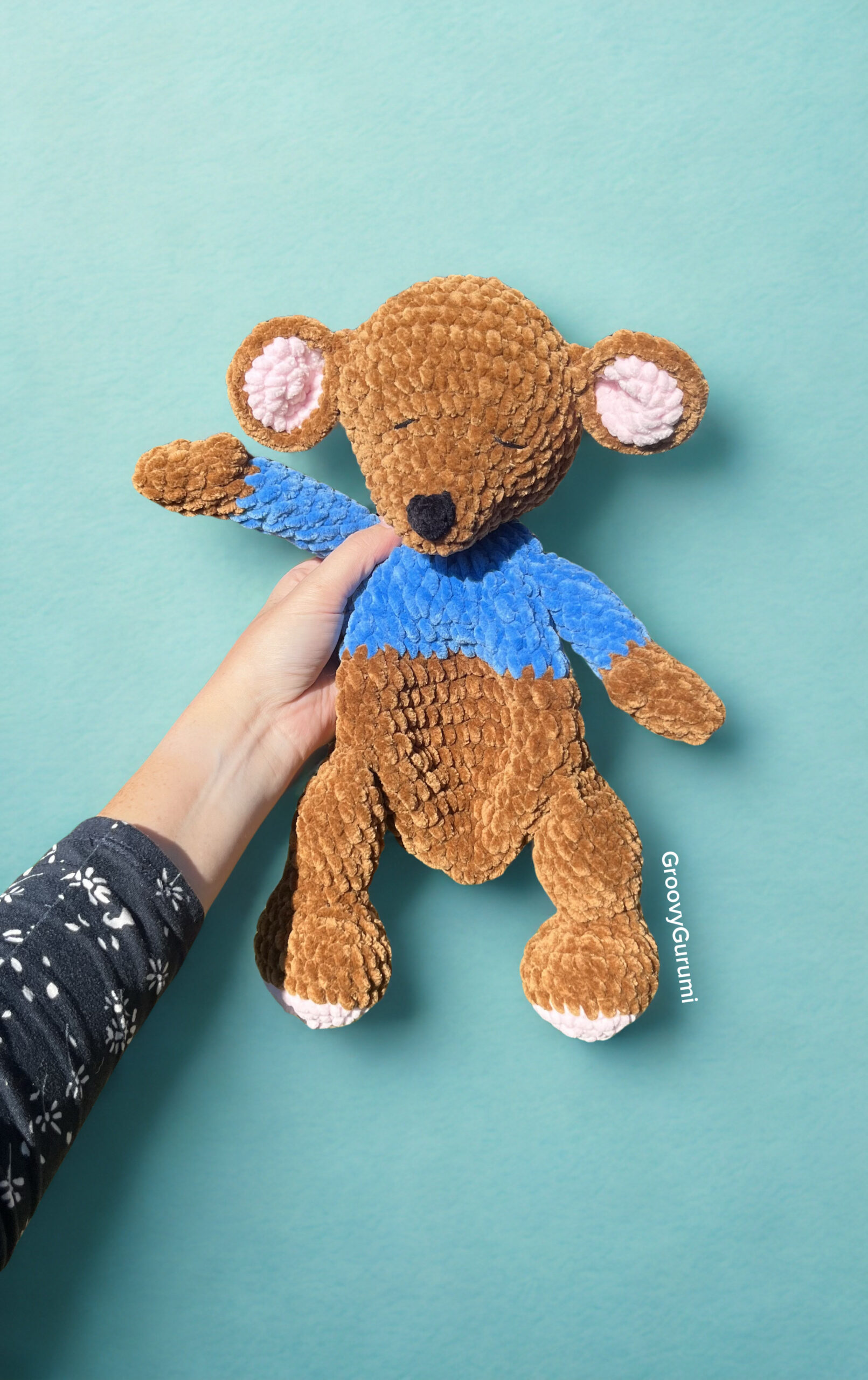 Crochet Kangaroo Snuggler - Image 2