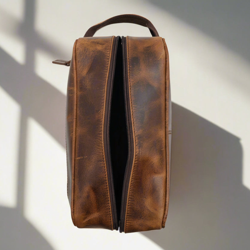 Legacy Leather Toiletry Kit - Image 8