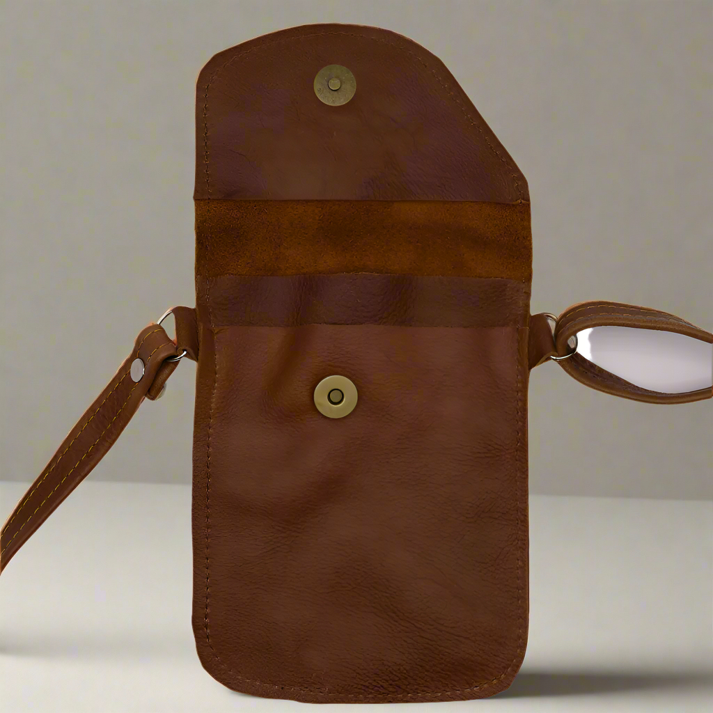 Leather Mobile Phone Pouch - Image 6