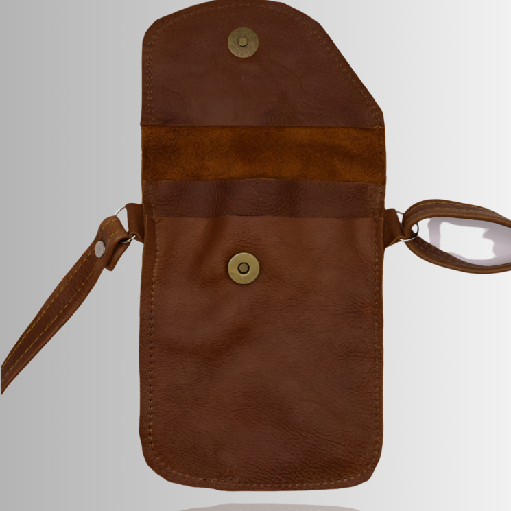 Leather Mobile Phone Pouch - Image 2
