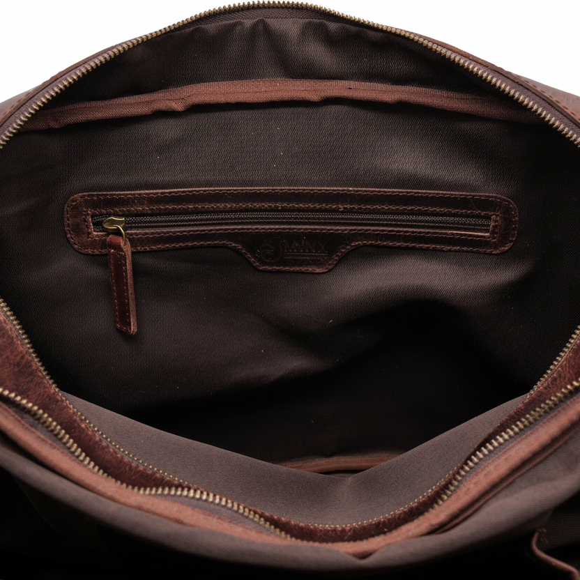 Koh Samui Leather Laptop Bag - Image 5