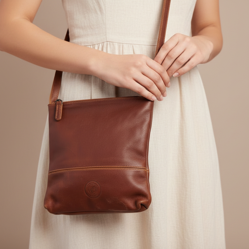 Maggie May Leather Sling Bag - Image 4