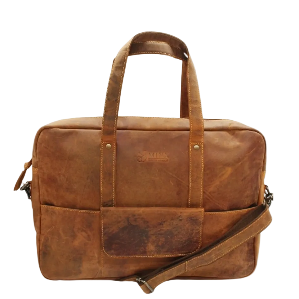 Phi Phi Leather Laptop Bag - Image 12