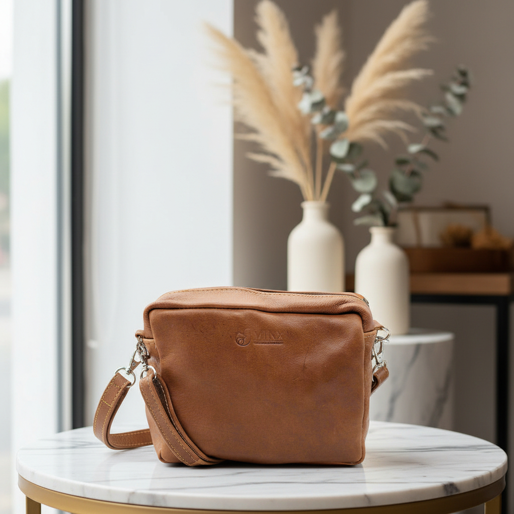 O Kelly Leather Slingbag - Image 10