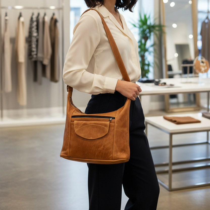 Kingsley Leather Handbag - Image 17