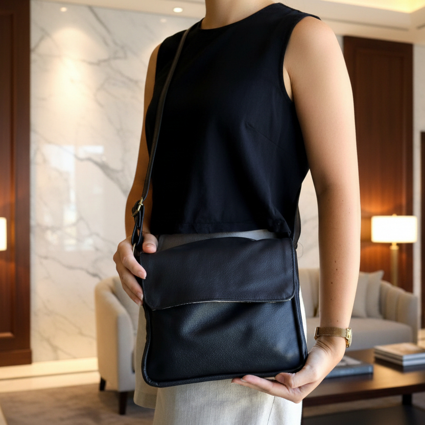 Carey Leather Handbag - Image 19
