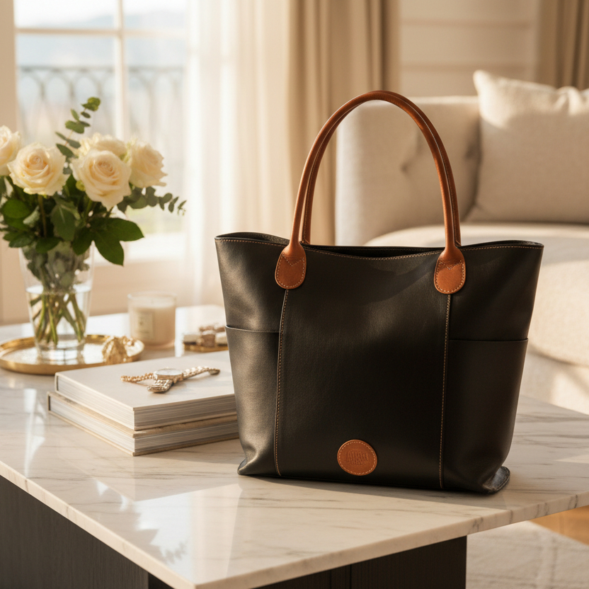Harper Leather Handbag - Image 3