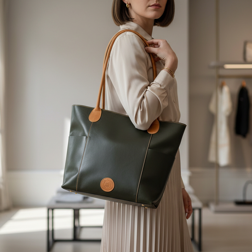 Harper Leather Handbag - Image 2