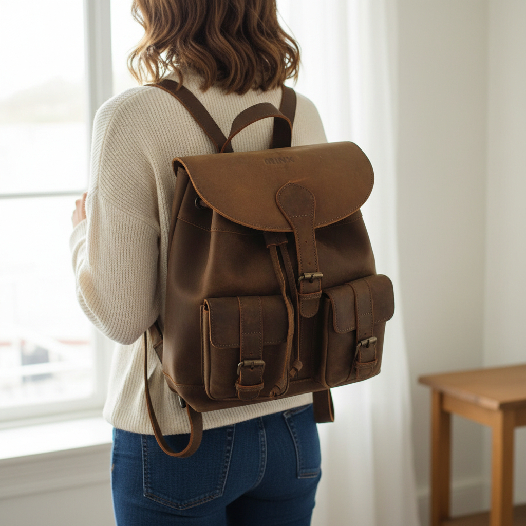 Finn Leather Backpack - Image 10