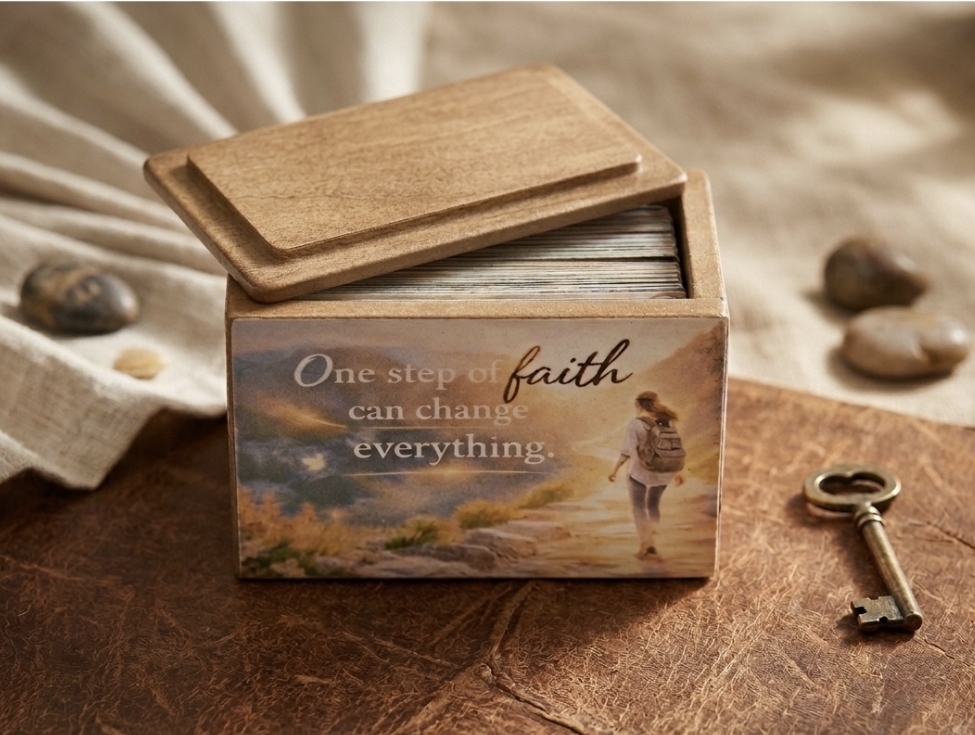 Little Prayer Box – 100 Laminated Cards - Image 3