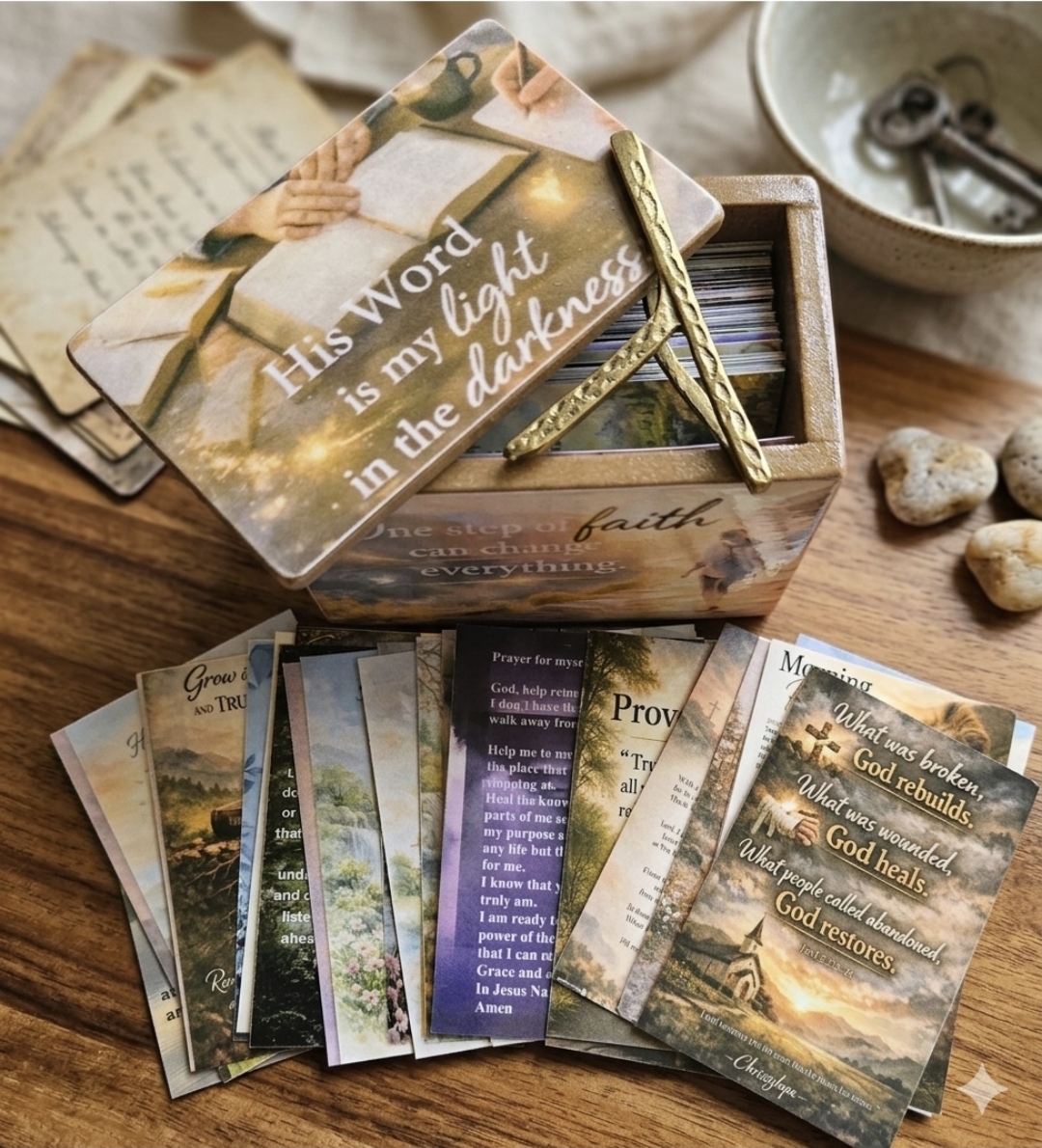 Little Prayer Box – 100 Laminated Cards - Image 2