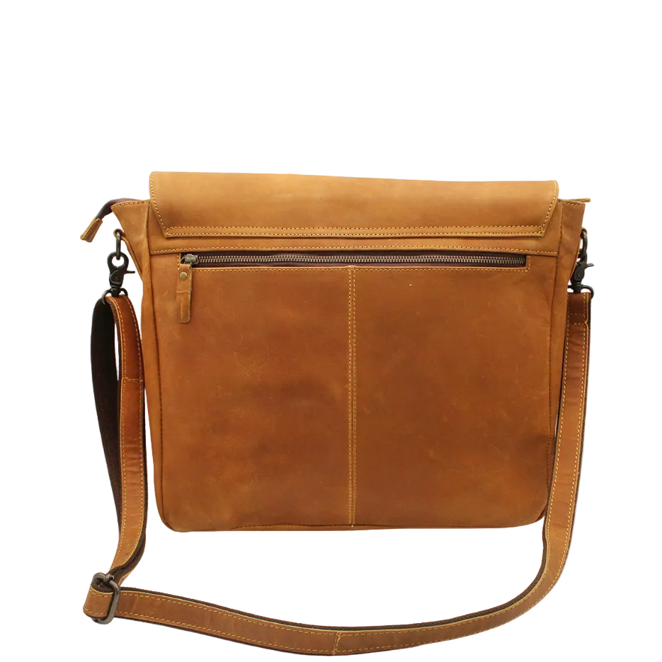 Tahiti Leather Laptop Bag - Image 14