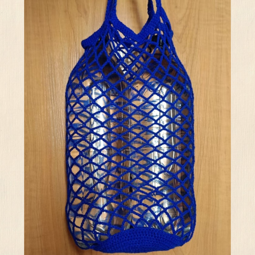Crochet Foldable Mesh Bag - Image 2