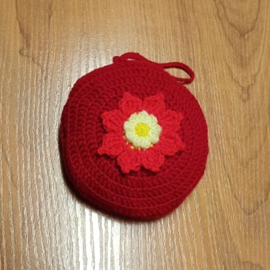 Crochet Foldable Mesh Bag - Image 3