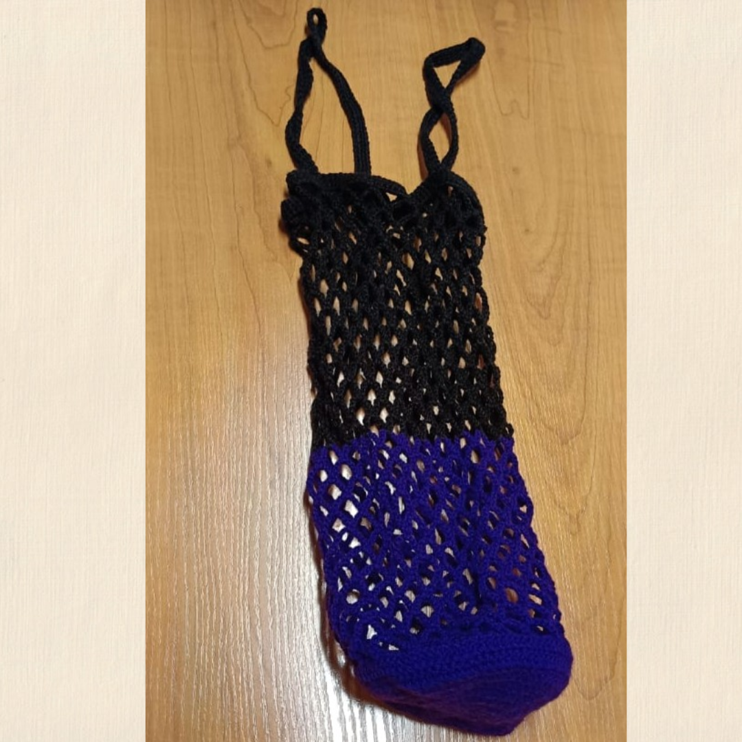 Crochet Foldable Mesh Bag - Image 7