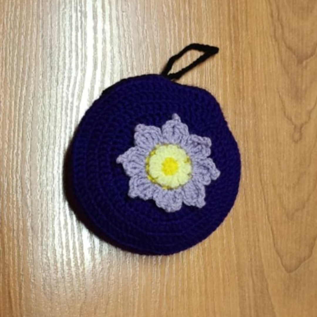 Crochet Foldable Mesh Bag - Image 6