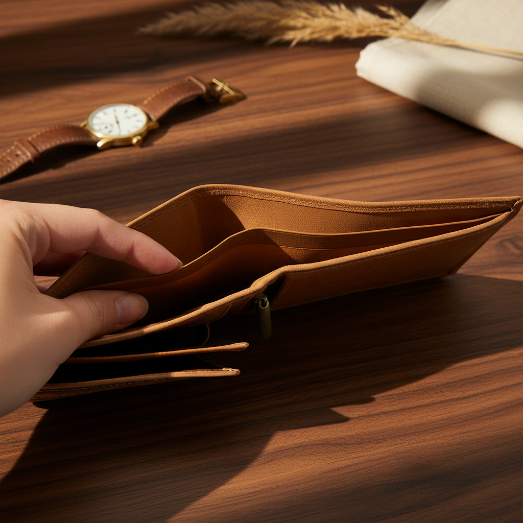 Tucson Leather Mens Wallet - Image 6