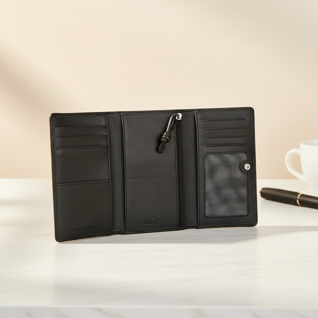 Nel Leather Ladies Wallet - Image 12