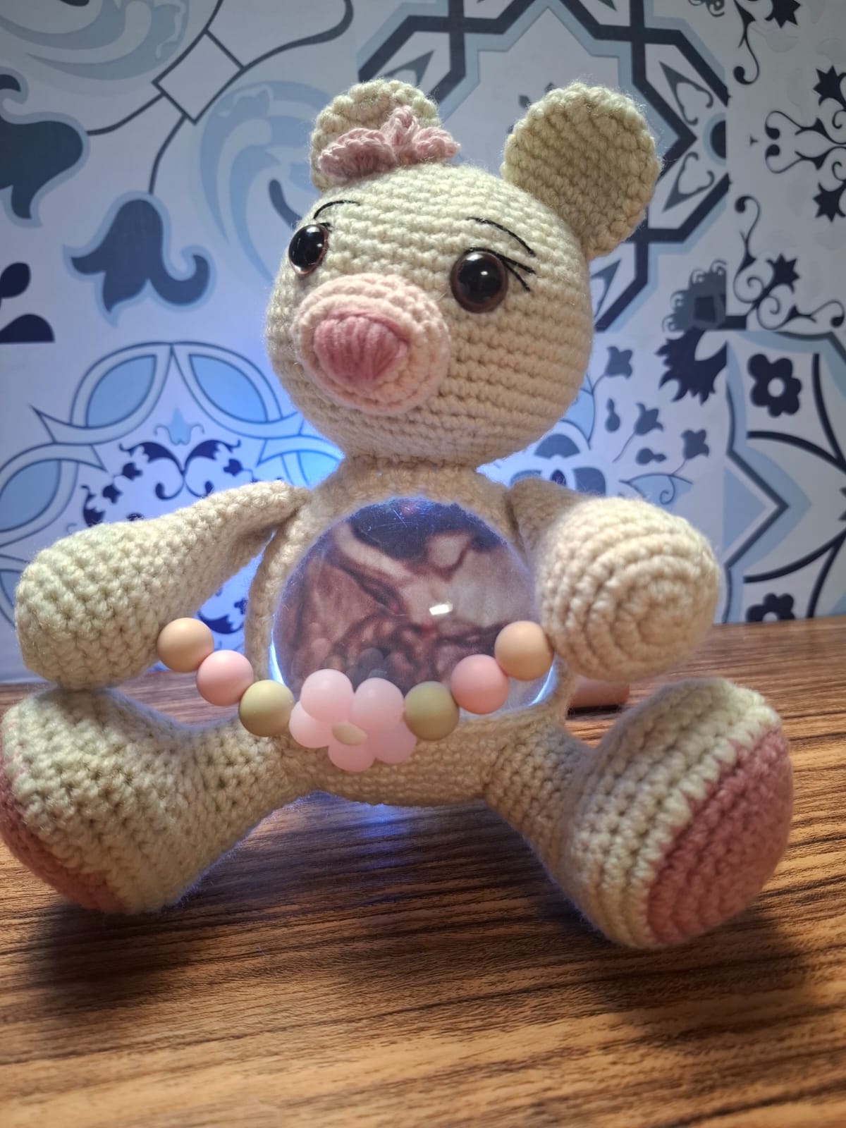 Crochet Glow-Heart Teddy Keepsake - Image 8