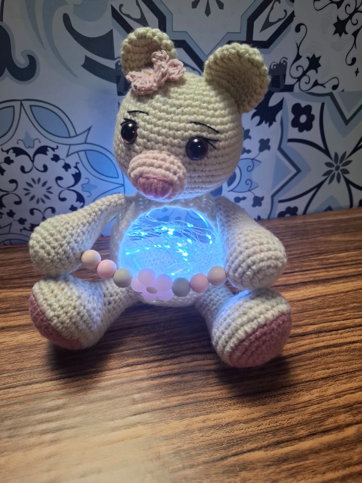 Crochet Glow-Heart Teddy Keepsake - Image 7