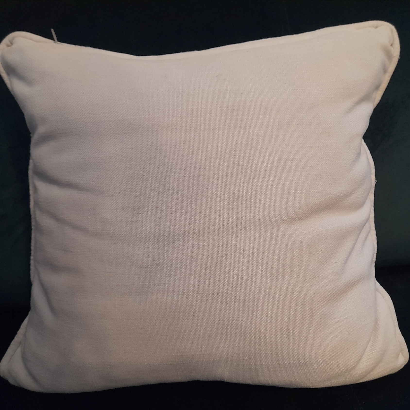 Checked Camel Cushion - Image 2