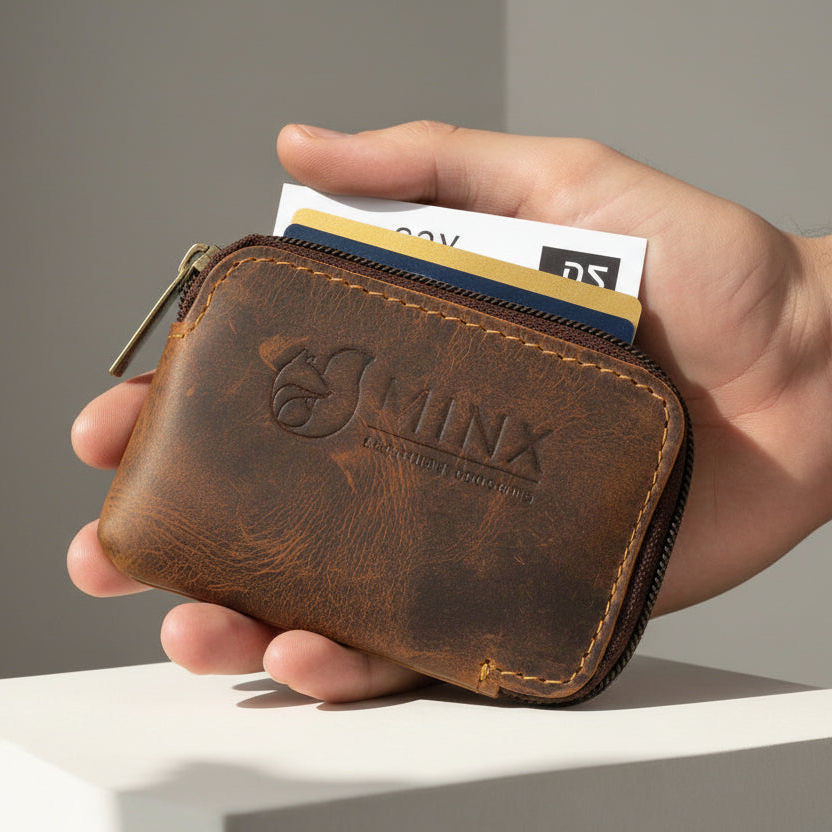 Mens Leather Card Holder - Image 3