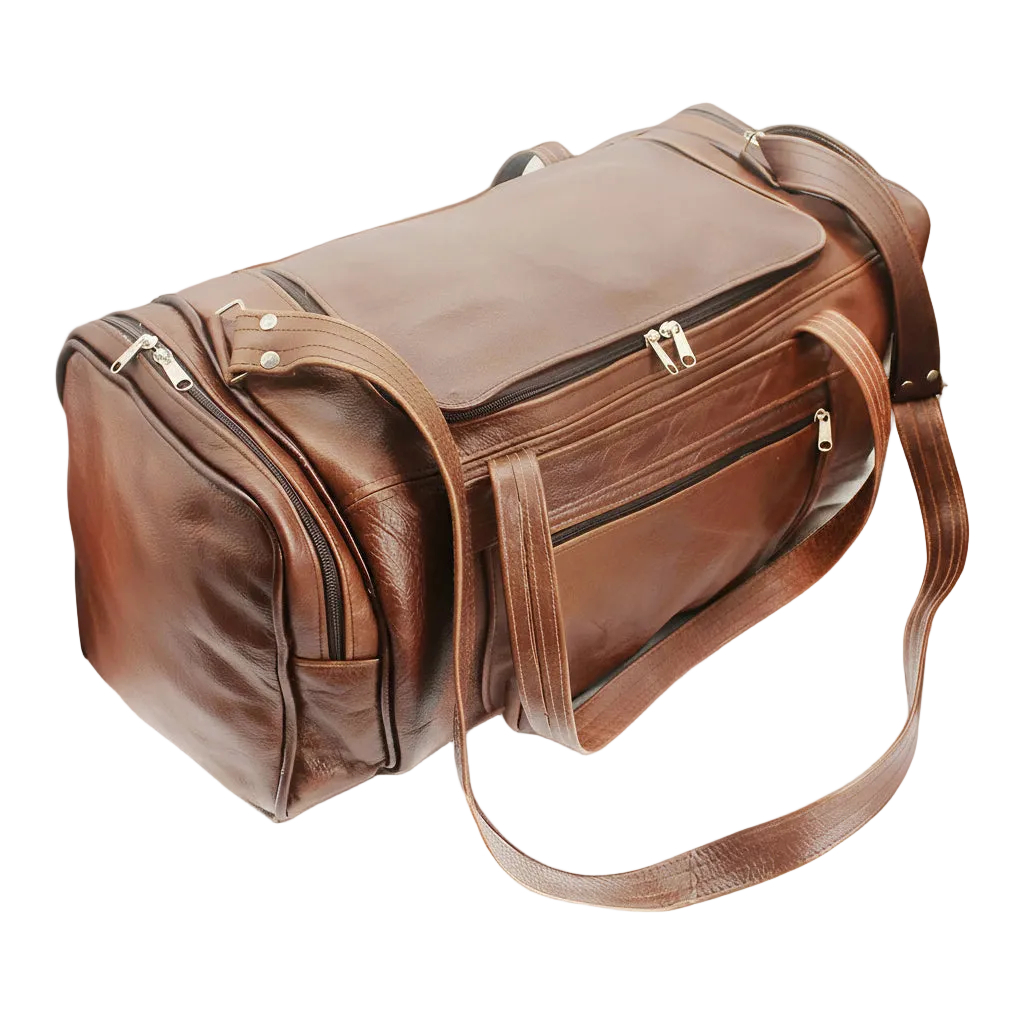 Leather Bobby Square Duffle Bag - Image 31